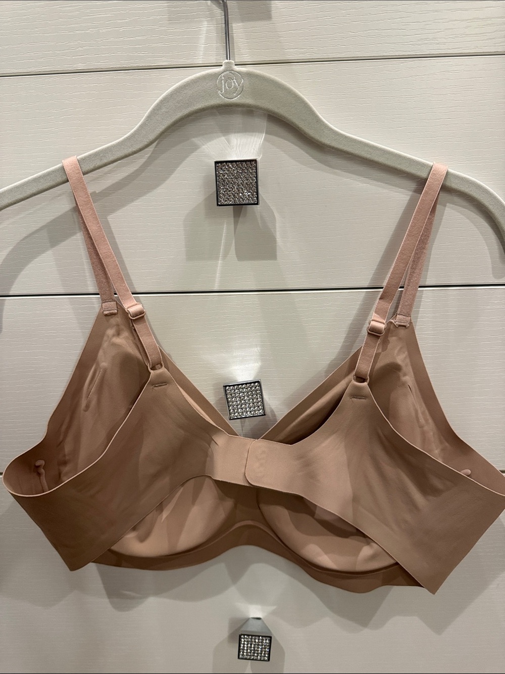 Wireless Nude Tone T-Shirt Bra with Light Support - Picture 3 of 3